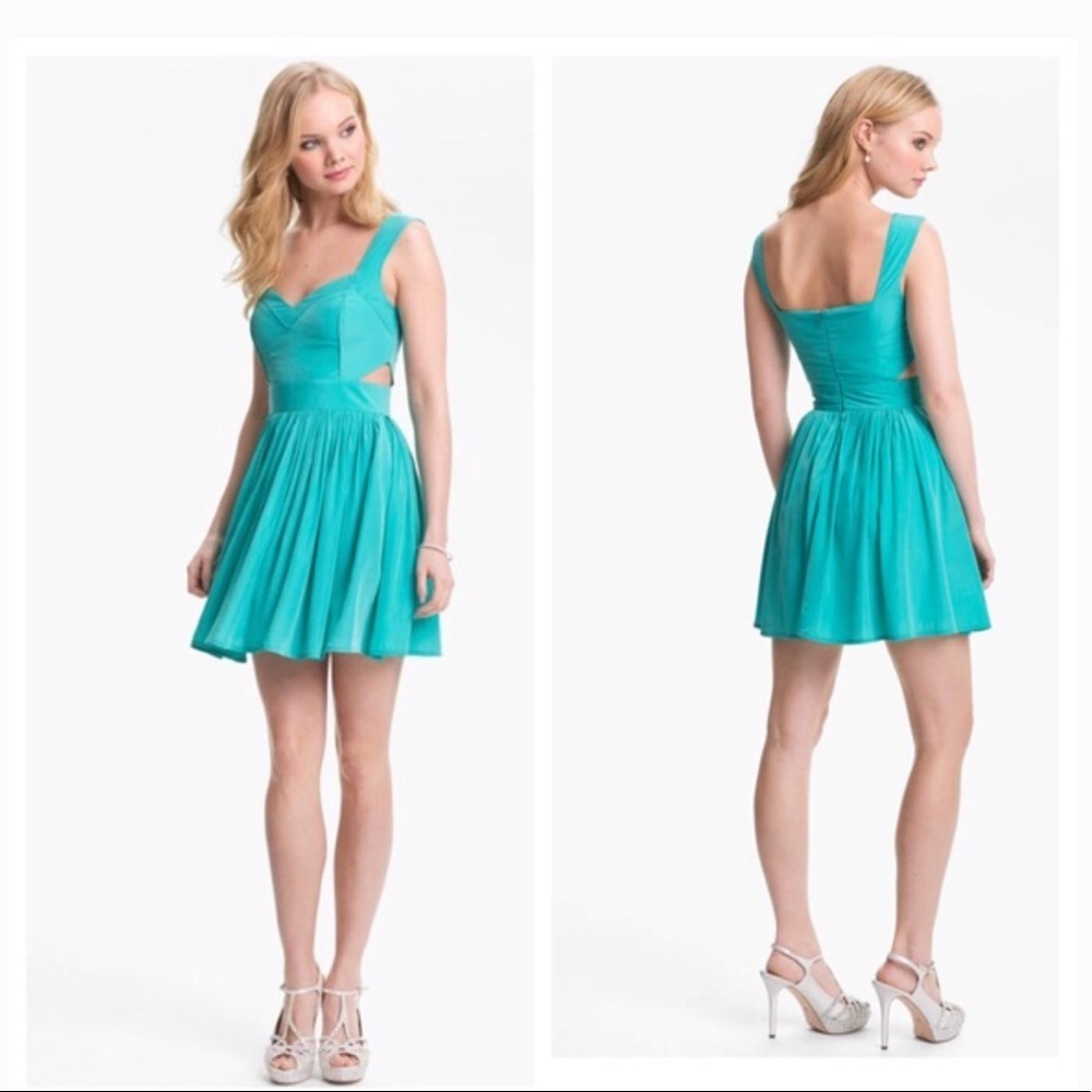 Keepsake the label side cut out fit & flare dress